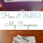 How to Organize Coupons