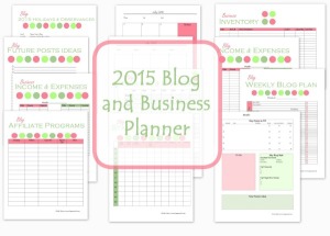 Logger's Wife 2015 Blog and Business Planner