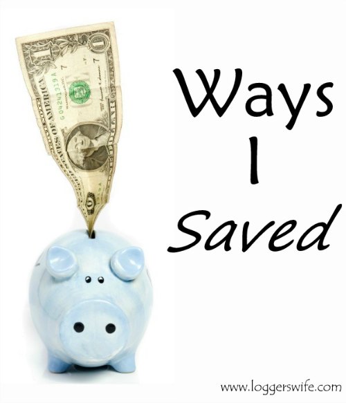 Ways I Saved...ways I saved money and lived frugally in November