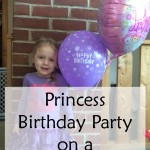 Princess Birthday Party on a Budget