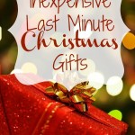 Inexpensive Last Minute Christmas Gifts