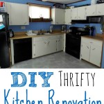 DIY Thrifty Kitchen Renovation