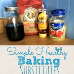 Simple Healthy Baking Substitutes