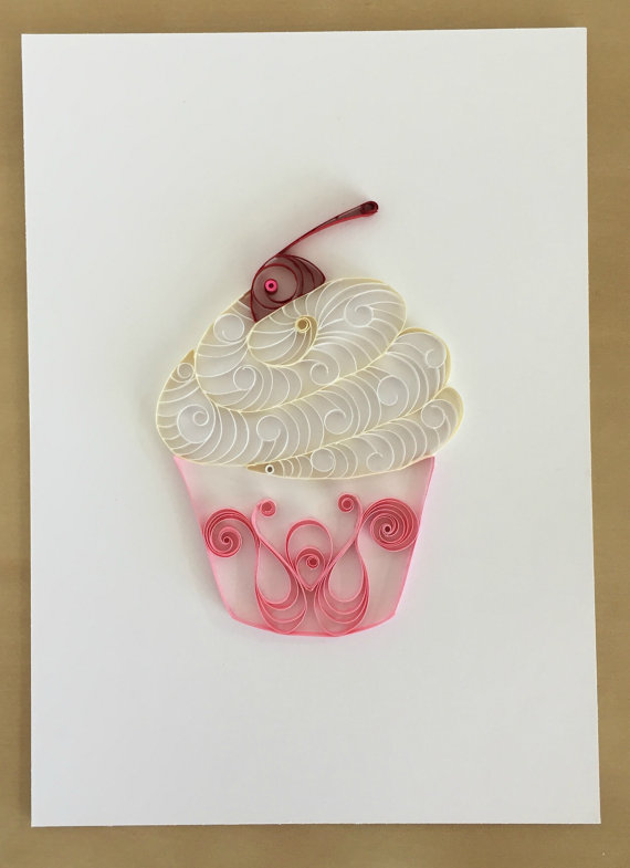 papery craftery cupcake