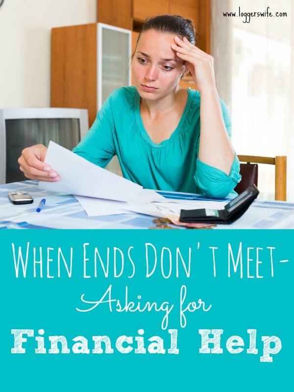 Asking for financial help can be hard but sometimes it is necessary to get you through a temporary season. Check out my tips for resources to help you.