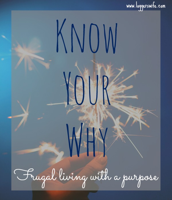 Frugal living with a purpose keeps you from burning out while trying to reach your goal. But knowing your why also works with other goals. Find out how!