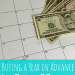 Buying a Year In Advance to Save Money