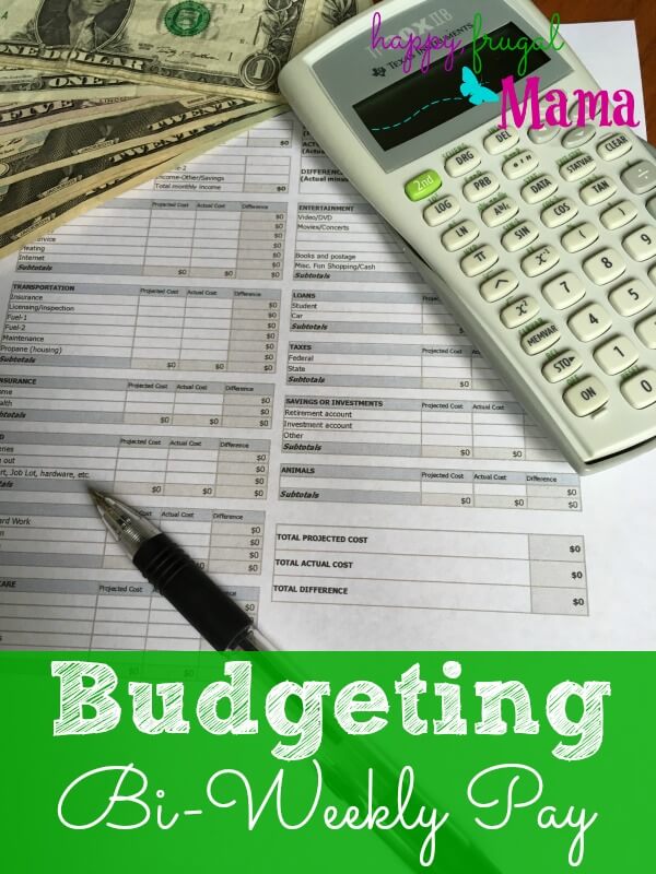 If you're used to weekly pay, budgeting bi-weekly pay can seem like a difficult learning curve. With these tips, you can make it super easy! Be sure to check out the second tip. It's my favorite!