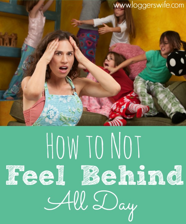 How would you like to not feel behind all day? As stay at home moms, we often feel like we put out fires all day. Follow these 5 tips to help set yourself up for success.